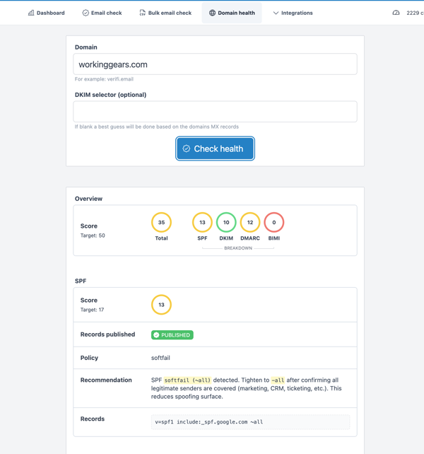 Image of verifi.email